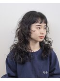 パーマ/ミディアム/ウルフ/レイヤーカット/フェイスレイヤー豊橋