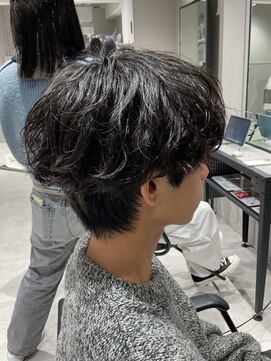 ロルカ 池袋店(Rolka) 【波シャドウパーマ】マッシュ/メンズパーマ/メンズカット/池袋