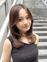 ネオリーブアピ 池袋店(Neolive api) 【小顔に魅せるレイヤーカット】池袋 髪質改善