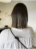 毛先のデザインハイライト