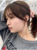 05顔周りレイヤー/韓国レイヤー/ワンカール/小顔カット