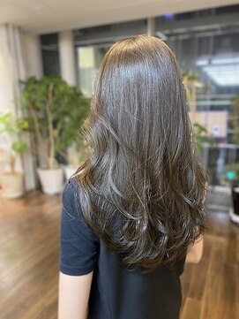 ザック ヴィ(ZACC  vie) くすみベージュ/レイヤーカット/美髪