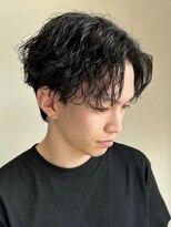 ネクストフォーヘアー(NEXT for hair)&nbsp;センターパート×シャドウパーマ