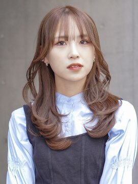 ウィズアール 成田三里塚店(Wiz-R) くびれロングで色っぽヘア♪マロンベージュの柔らか質感が旬！