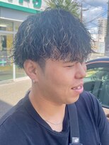 クオリア(Quaria)&nbsp;Vマッシュ/ツイストスパイラル/メンズパーマ