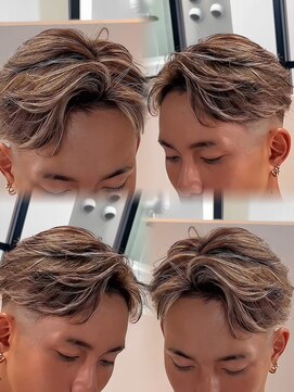 ステラ(STELLA) 外国人風メンズハイライト