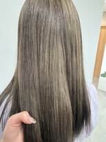 イフプロデュースドバイアミカ(iF produced by Amica)&nbsp;グレージュロングカラー