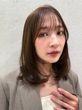 ロンドプランタン 恵比寿(Lond Printemps) オリーブグレー/グランマッシュ/ココアベージュ/レイヤーカット