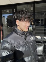 髪屋 紬 メンズ/メンズパーマ/メンズカット/シャドウパーマ