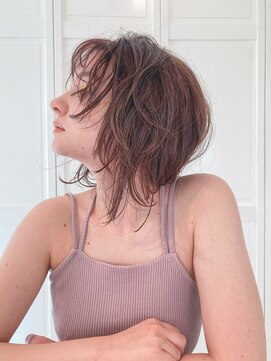 ノーカ 代官山(nohka) ウルフの顔まわり/レイヤー/フェイスフレーミング/前髪