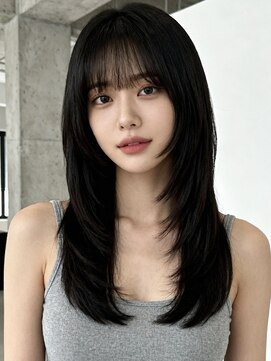 エイチ 大阪梅田(H) 外ハネボブ40代タッセルボブグラデーションカラーヘアカラー