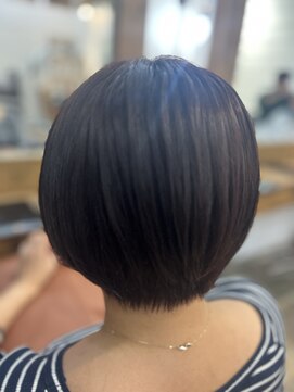 ニューラインギンザ(New-Line 銀座) 丸みショート　髪質改善