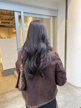 ソア(soa) レイヤーカット/グレージュ/暗めカラー/枚方美容室