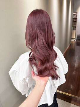 デイジー(Daisy) ラベンダーピンク 暖色 ミディアム 似合わせカット