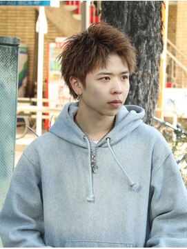 men's salon es. 新宿 メンズカット/メンズパーマ/メンズヘア【メンズサロン エス】 ニュアンスパーマ/波巻きツイストスパイラル[新宿/メンズ/men's]