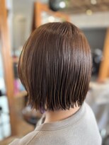 フリー(Free) まとまり重視のコンパクトボブ×ウォームベージュ