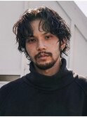 フェザーパーマフェザーショートルーズパーマセンターパート渋谷
