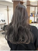 白髪ぼかしハイライト/デザインカラー/レイヤーカット/若見え