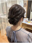 シニヨンヘア