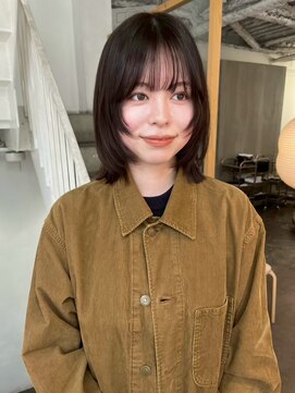 カシェ ナカザキ(CACHE NAKAZAKI) 顔まわりレイヤー/顔まわりカット/ボブレイヤー