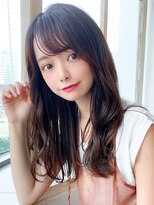 エイミーバイアフロートザガーデン 浦和店(amie by afloat the garden) ロングハッシュカットレイヤー【浦和】フレンチバング