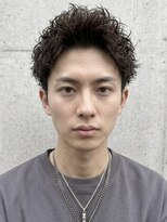 ヘッドストック(HEAD STOCK)&nbsp;アクティブショートルーズパーマルーズショートスパイキーパーマ