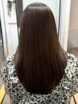 クワイア 川崎店(0choir) ダークパープル/ナチュラルショート/夏のヘアアレンジ/川崎