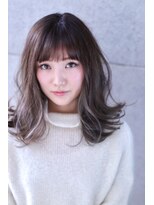 オーガスタ ヘア デザイン(Augusta hair design)&nbsp;【Augustahairdesign】グレージュハイライト×シースルーバング