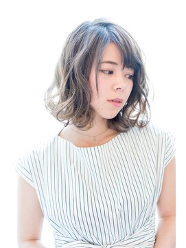 サンセット(sunset) 光ふんわりアッシュグレージュ♪