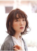 大人カワイイカールバングボブ