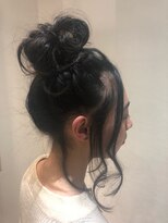 ニシオギ ヴォイス 西荻窪店(nishiogi voice)&nbsp;女子力アップ！いつもと違うアレンジヘア★お団子アップ！