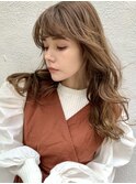 ☆ベージュカラーでオトナミディアム　HEATbyUNCUT&LOUNGE渋谷