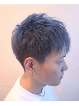 メンズカット 刈り上げショート ブルーカラー L ヘアーグルーミング アイム Hair Grooming Aim のヘア カタログ ホットペッパービューティー