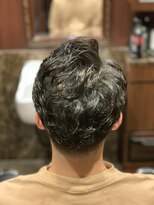 ヒロギンザ 田町店(HIRO GINZA)&nbsp;ツーブロック七三パーマ