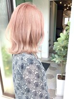 カルテット(Quartett)&nbsp;【Quartett】大人可愛いペールピンクベージュダブルカラー