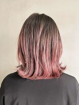 トゥコ(tuco)&nbsp;ピンクグラデーション　ペールピンク　バレイヤージュ