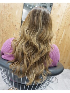 ヘアテリア リュウ 大塚(hair teria ryu) ハニーベージュカラー