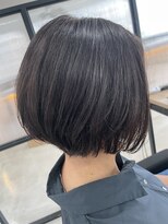 フープヘアー(HOOP.HAIR)&nbsp;丸みショートボブ