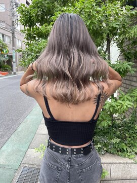 サイン 表参道(SIGN) カット+バレイヤージュカラー