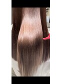髪質改善ストレート
