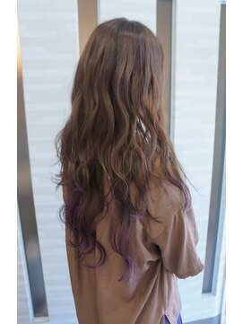 ムゥフ ヘアーアンドアイラッシュ(mouf hair&eyelash) ハイライトオレンジ×レッドブラウン