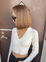 サロンドミルク 溝の口店(salon de MiLK)&nbsp;20代30代40代/ボブ/ミニボブ/ベージュカラー［溝の口］