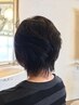 [ダメージレスで肌の弱い方など♪]ヘアマニキュア+似合わせカット