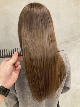 ノーツ 亀有(NAUT) 縮毛矯正/髪質改善/ストレート/ショコラアッシュ/亀有