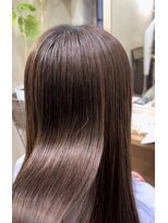 ヘアー カフェ コトノハ(hair cafe kotonoha)&nbsp;【コトノハ】艶感ストレート　酸性縮毛矯正長崎髪質改善うるツヤ