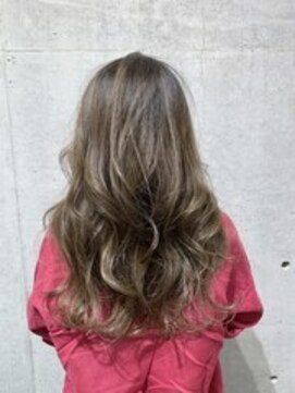 オーク 溝の口(OAK) バレイヤージュ×グレージュ【OAK溝の口/イルミナカラー】