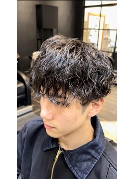 クオンヒール 堺筋本町店(QUON HEAL) ツイストスパイラルパーマ/マッシュパーマ/メンズショート