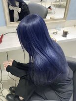 アソビセカンド 原宿(ASOBI 2nd)&nbsp;ブリーチ/ダブルカラー/原宿/ブルーカラー/韓国