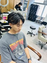 フォンド 津田沼(fond.)&nbsp;ベリーショート/ダークアッシュ/ニュアンスパーマ/韓国マッシュ