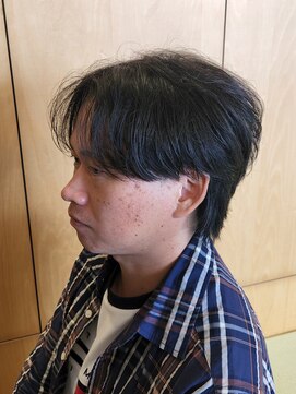 ニアウ 伊勢崎連取店(Niau) センターパートウルフニュアンスパーマ